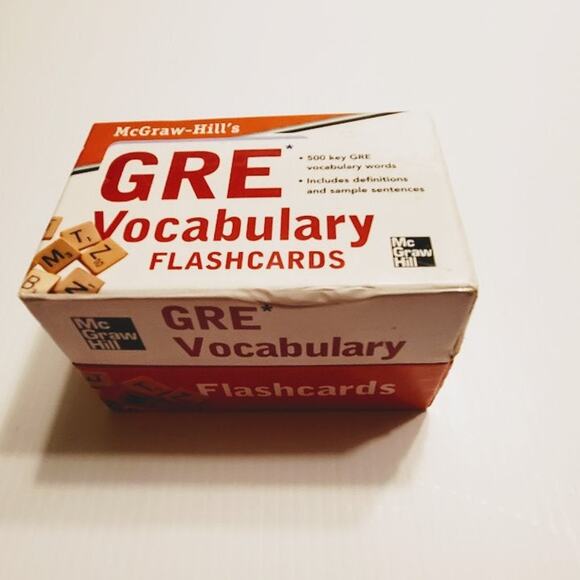 McGraw-Hill's GRE Vocabulary Flashcards. Perfect shape, see photos for details - Picture 2 of 7